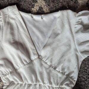 Elegant White Women's Dress